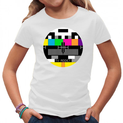 Fernseher Testbild als Fun Motiv für dein T-Shirt, Sweatshirt oder V-Neck