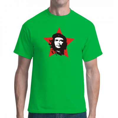 Das berühmte Che Guevara - Motiv für dein T-Shirt, Sweatshirt oder V-Neck

Mittels Transfer Siebdruckverfahren aufgebracht. waschfest