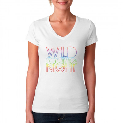 Motiv: Wild for the Night 

Der Schriftzug Wild for the Night in coolen Neonfarben. Das perfekte T-Shirt für eine lange Partynacht.