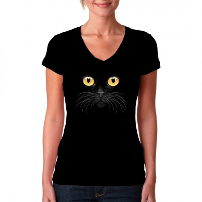 Diese geheimnisvolle Katze erwartet Dich auf Deinem Shirt. Verewige deine Zuneigung zu deinem Stubentiger mit diesem tollen Motiv.
Cooles Tier-Motiv für alle Katzen-Liebhaber.