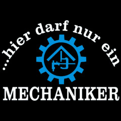  Mechaniker-Navyblau-Sprüche Arbeit, cooles Motiv