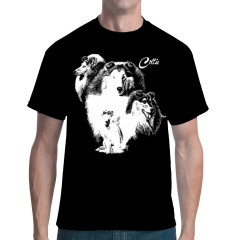 T-Shirt Collie Rassehund Hund