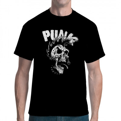 Punk Schädel Fun Shirt