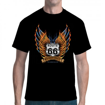 Route 66 - Flügel und Flammen