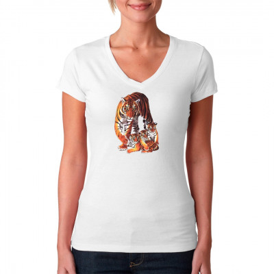 Tiger mit Jungen