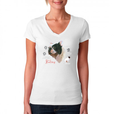 T-Shirt: Französische Bulldogge