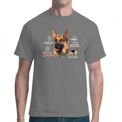 Shirt Motiv: Deutscher Schäferhund