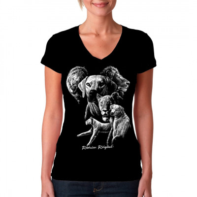 Hunde T-Shirt: Rhodesian Ridgeback