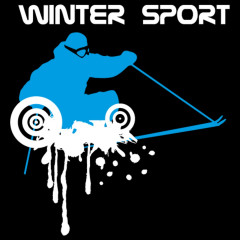 Wintersport: Ski (weiß)