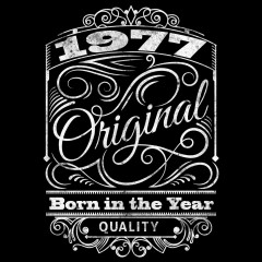Original Born 1977 Shirt
