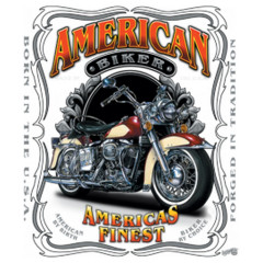 Biker Shirt: Chopper,  Americas finest Motorcycle