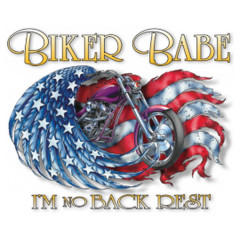 Biker Babe - Flagge