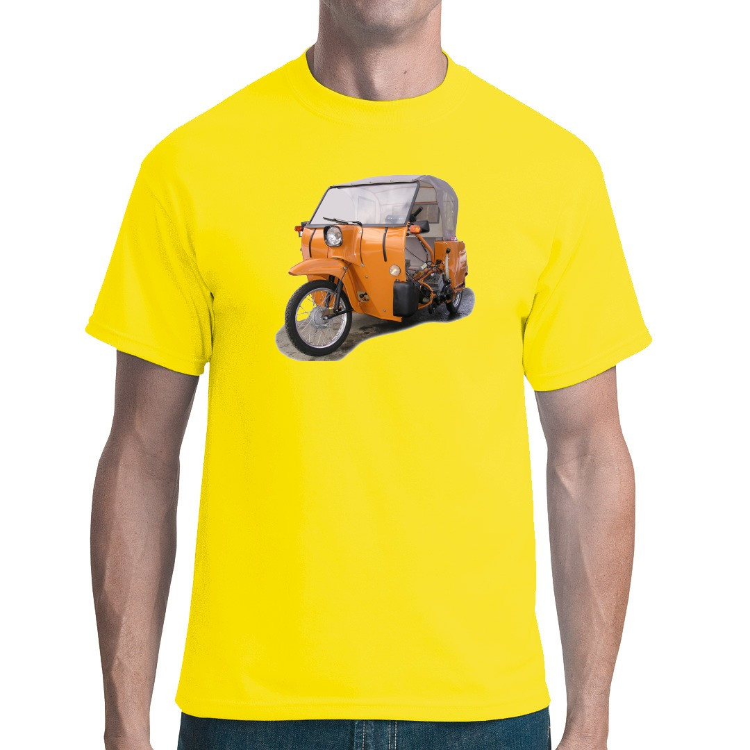 Maglietta Generisch Simson Duo Uomo - Verde Bottiglia, XL, 100% Cotone